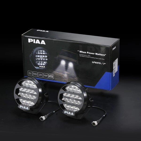 LED fjernlys PIAA LPX 570 – 7,2" LED Ekstralys med hvitt posisjonslys – komplett sett – bilde 9