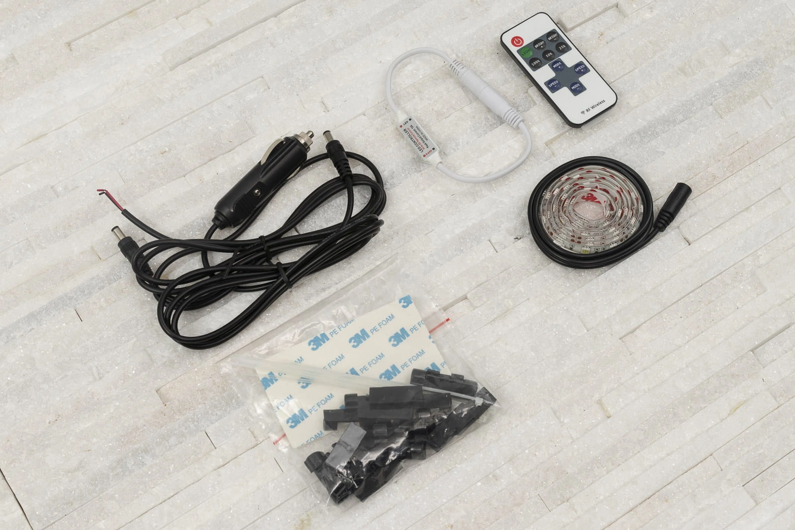 LED-lyslist for bakluken Jeep Wrangler JK 2006 - 2018 / Wrangler JL 2018 -> │ med Wireless Fjernkontroll – bilde 4