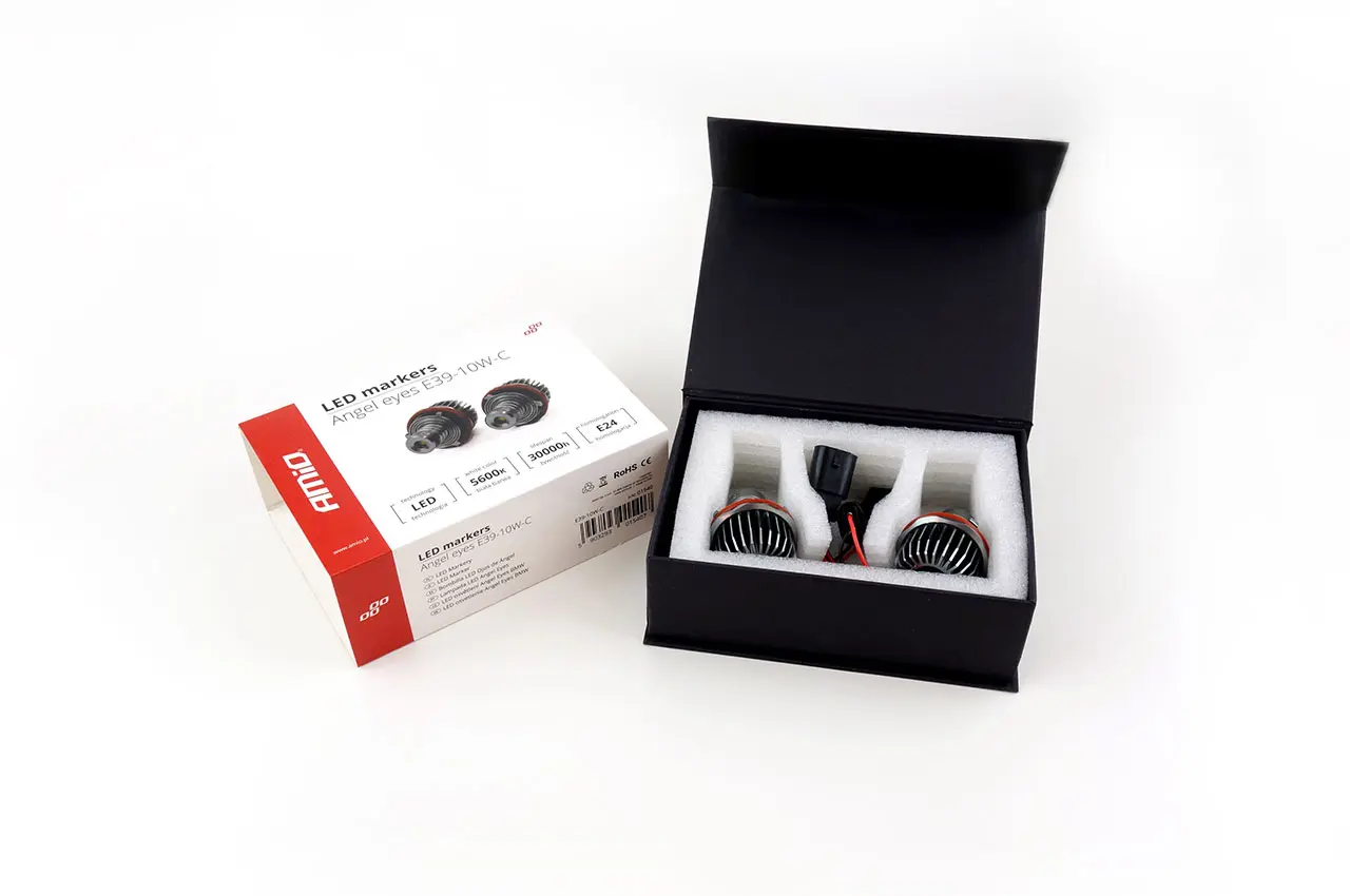 LED pære BMW Angel Eyes 10W SuperCree® 5600K - sett 2 stk. Image 4