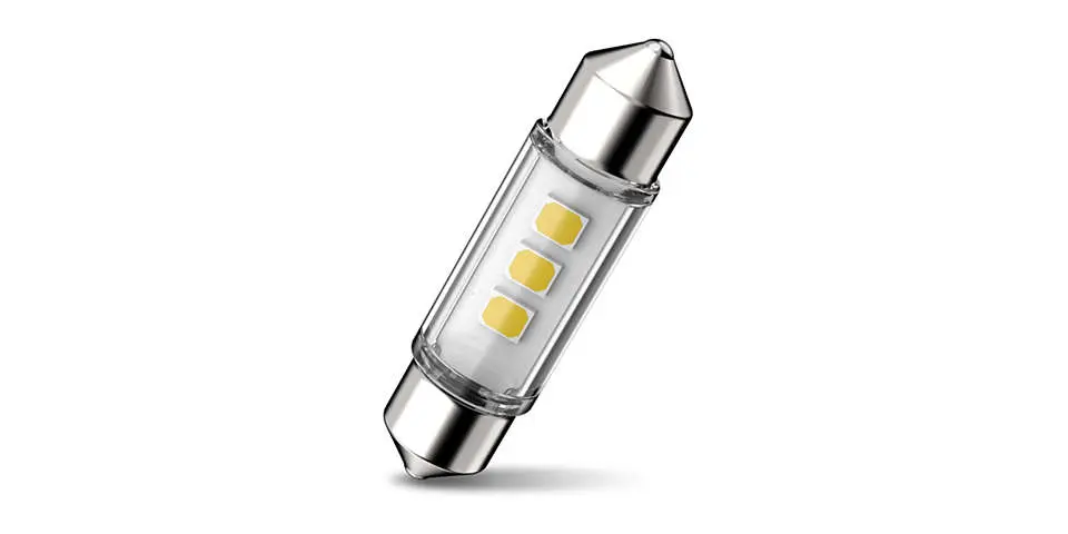 LED Pære C5W Philips Ultinon Pro6000 SI White (38mm) - 1 stk. Image 2