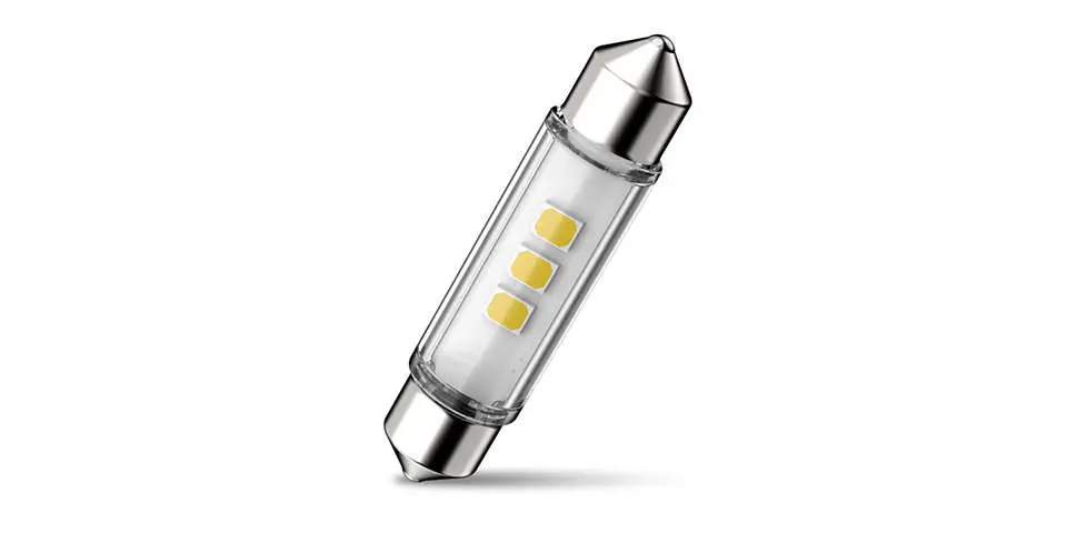 LED Pære C5W Philips Ultinon Pro6000 SI White (43mm) - 1 stk. – bilde 2