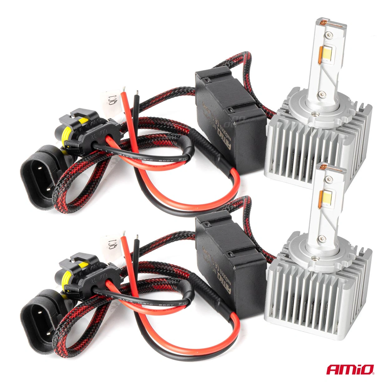 LED Pære D1S / D3S / D8S Serie X AllinOne 6000K  | Canbus 9000 LM - sett 2 stk. – bilde 4