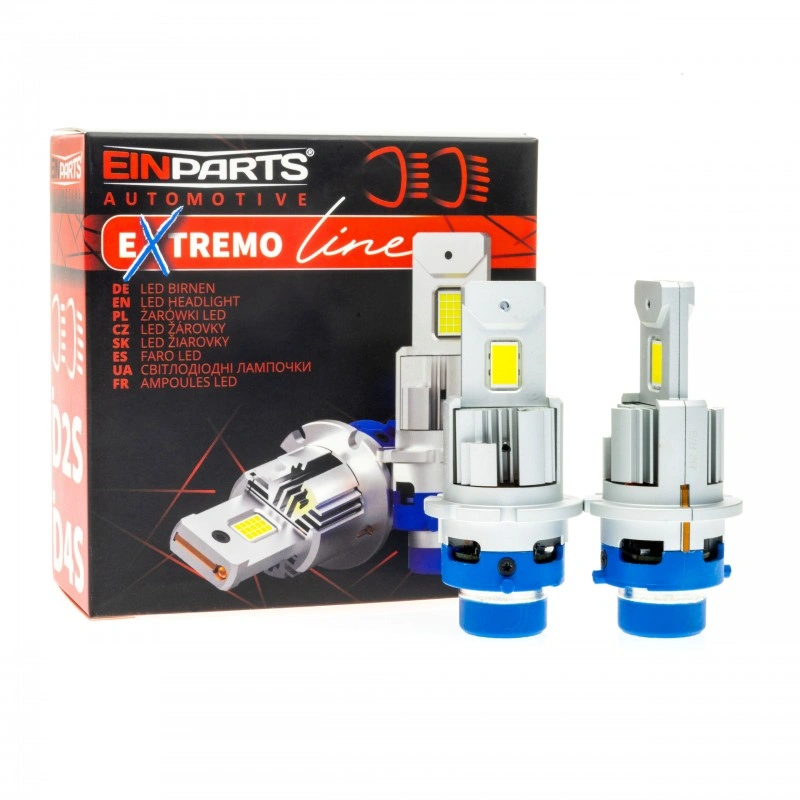 LED Pære D2S Extremo Line 6000K | Canbus 7500 LM - sett 2 stk.