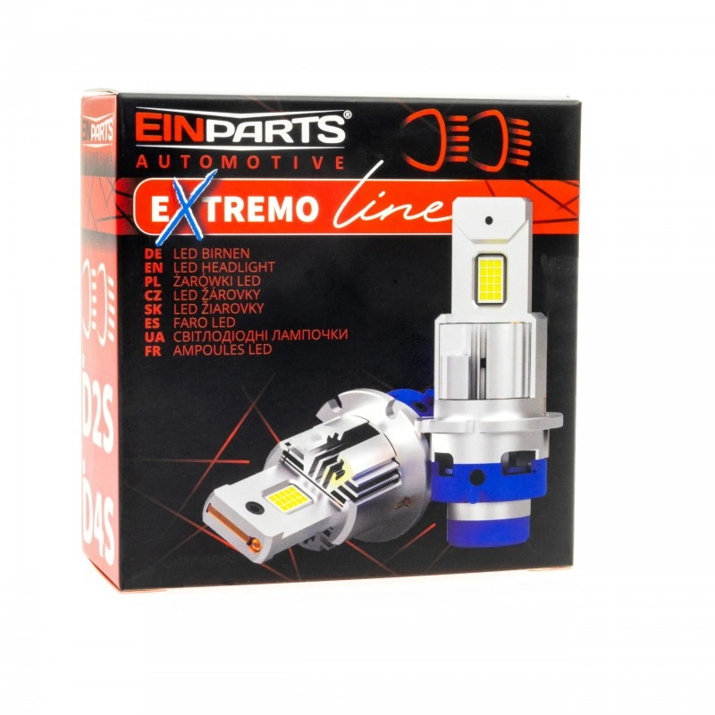LED Pære D2S Extremo Line 6000K | Canbus 7500 LM - sett 2 stk. – bilde 3