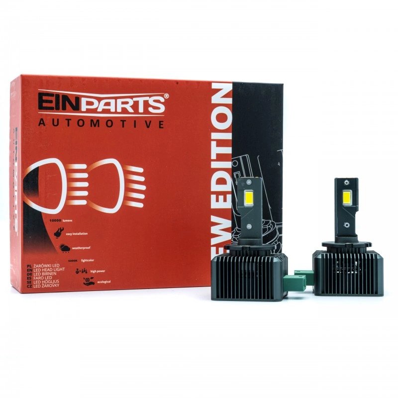 LED Pære D3S Flip Chip 6000K | Canbus 6000 LM - sett 2 stk. Image 1