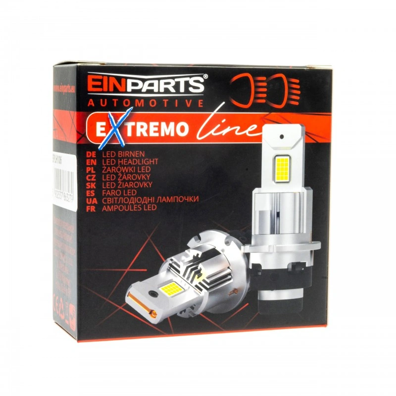 LED Pære D4S Extremo Line 6000K | Canbus 7500 LM - sett 2 stk. – bilde 4
