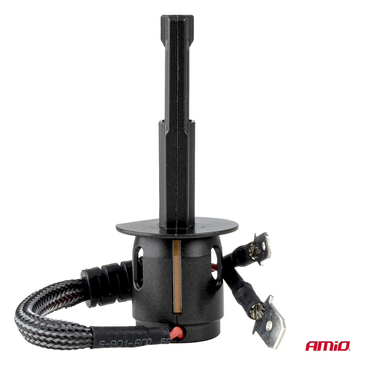 LED Pære H1 Amio F25 Pro Black Series 6000K │ Full CANbus Plug&Play EasyFit 68W - 7646 lm  - sett 2 stk. – bilde 3