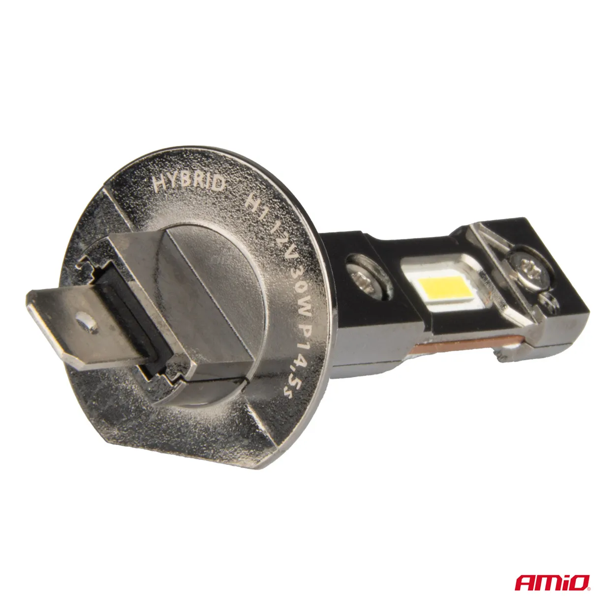 LED Pære H1 AMiO Hybrid Series CSP Chip LED 6000K │ CANbus Plug&Play EasyFit - sett 2 stk. Image 3