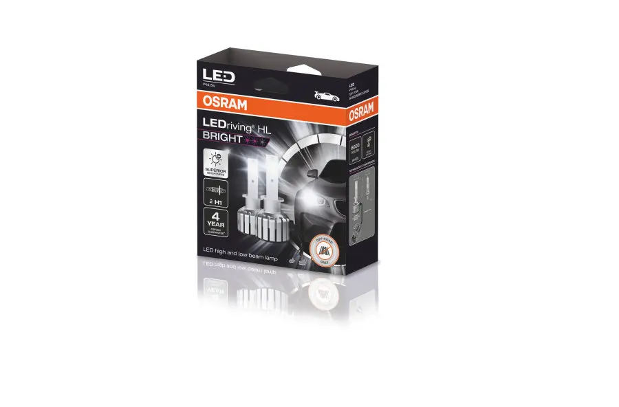 LED Pære H1 Osram LEDriving HL Bright +300%  - sett 2 stk. – bilde 2