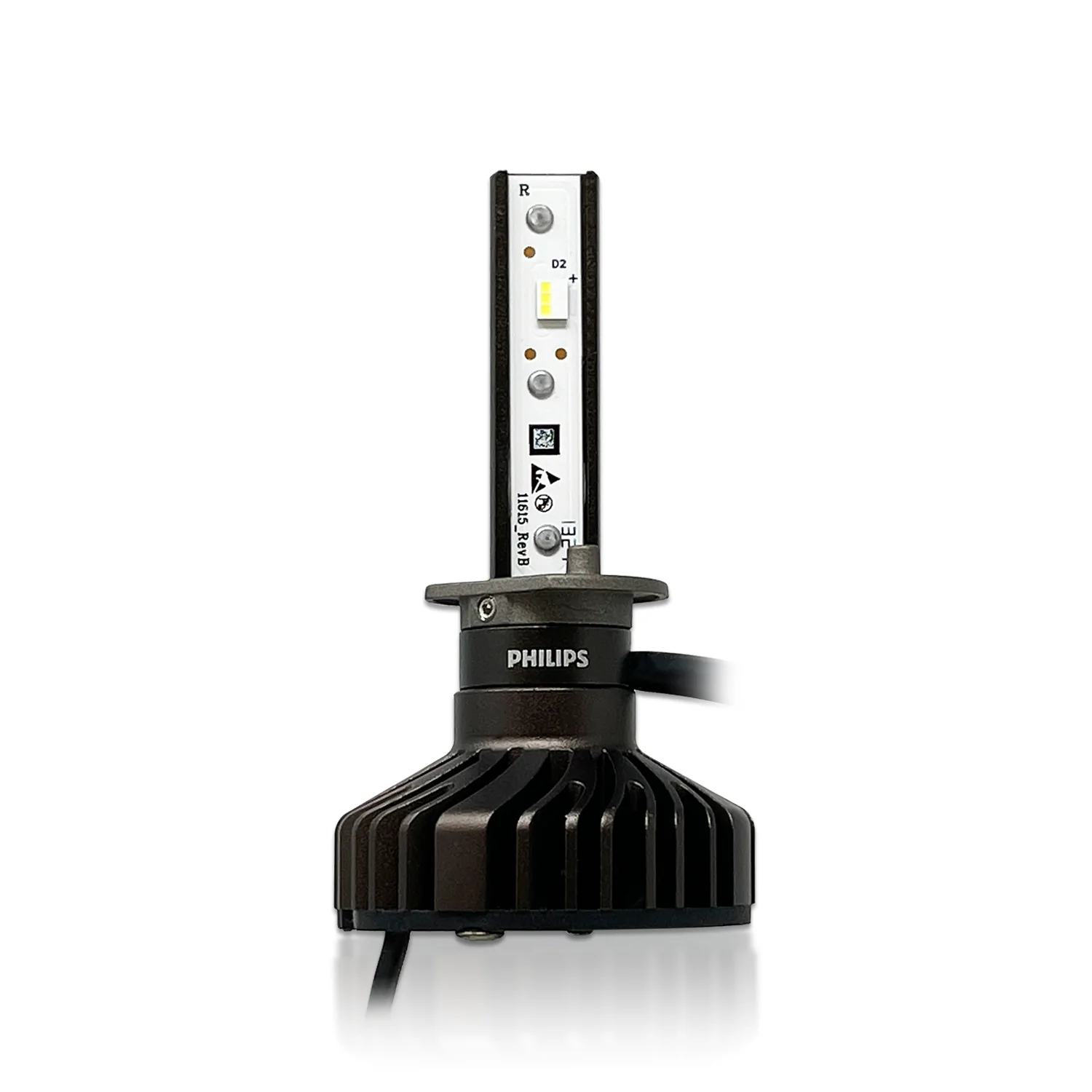 LED Pære H1 Philips Ultinon Pro9100 HL +350% med Lumileds - sett 2 stk. Image 3