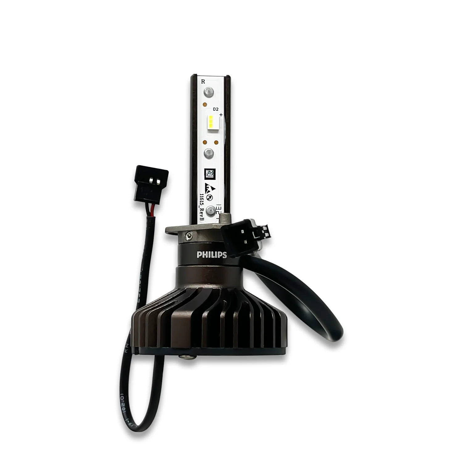 LED Pære H1 Philips Ultinon Pro9100 HL +350% med Lumileds - sett 2 stk. Image 5