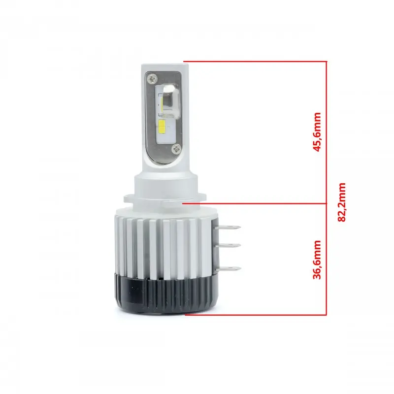 LED Pære H15 Retrofit │ CANbus - sett 2 stk. Image 6