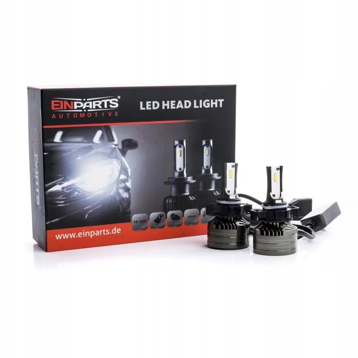 LED Pære H16 SEOUL CSP │ CANbus - sett 2 stk. Image 1