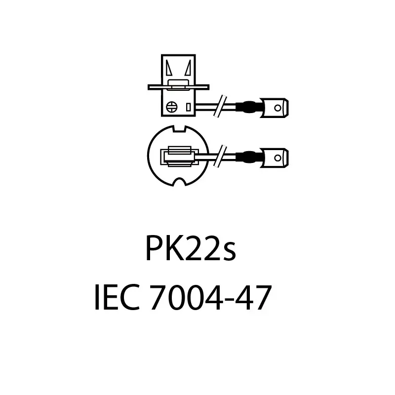 LED Pære H3 │ CANbus - sett 2 stk. Image 4