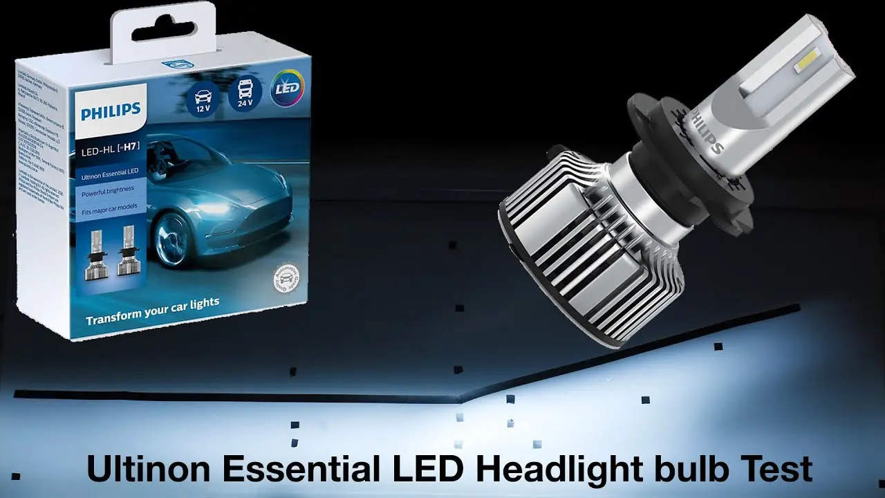 LED Pære H3 Philips Ultinon Essential LED GEN2 - sett 2 stk. Image 4
