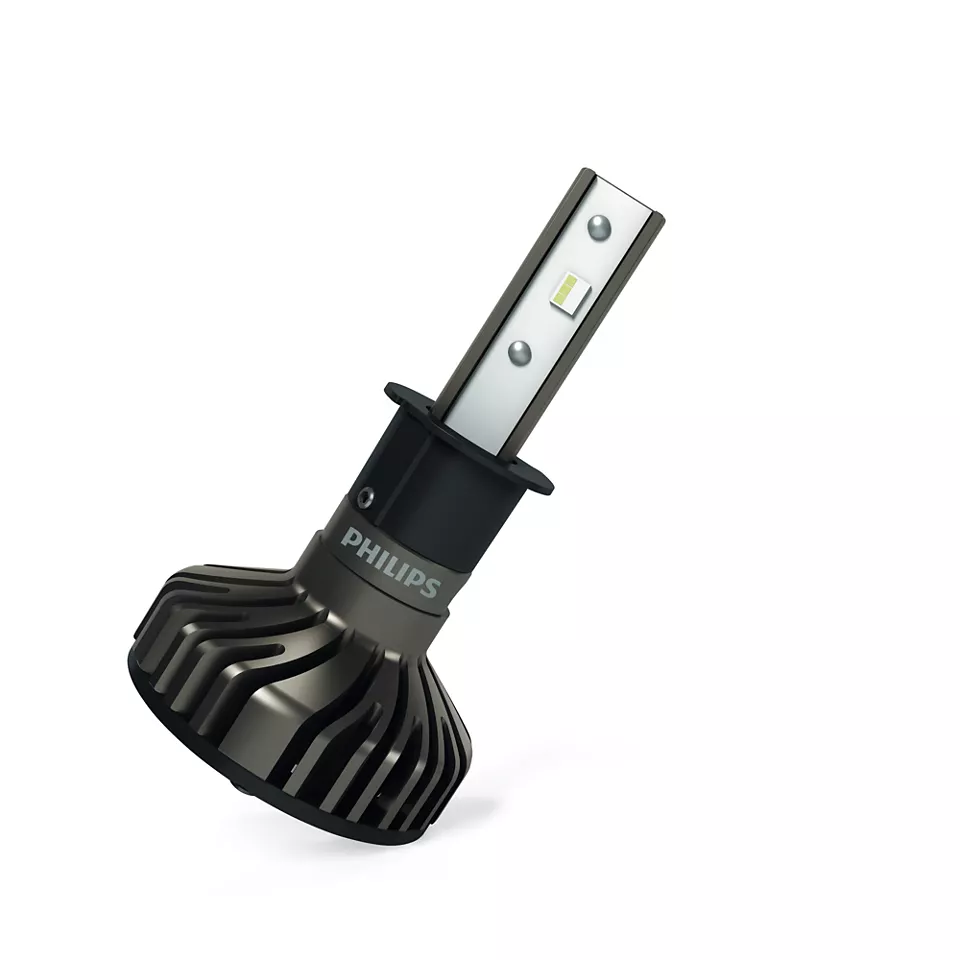 LED Pære H3 Philips Ultinon Pro9100 HL +350% Lumileds - sett 2 stk. Image 4