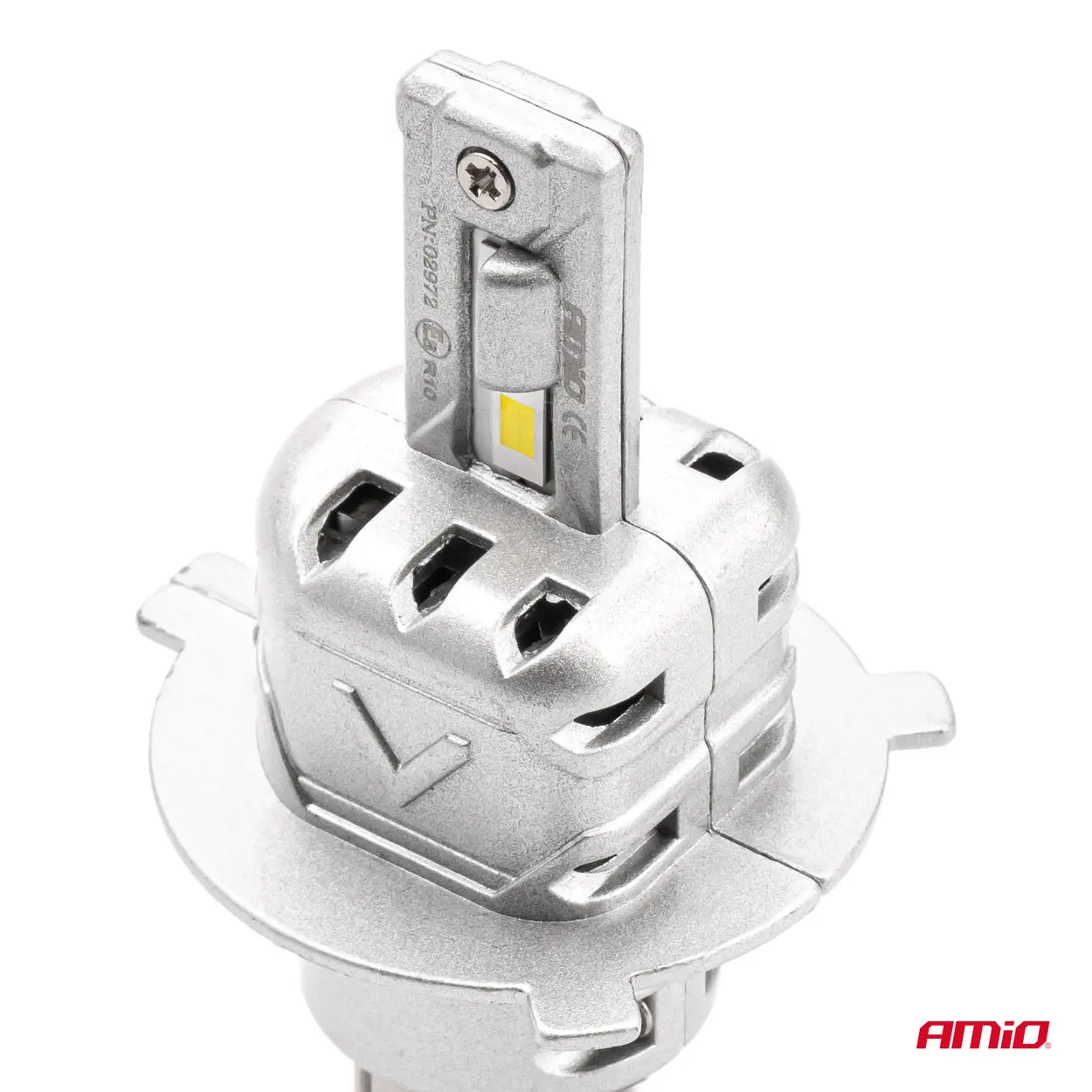 LED Pære H4 AMiO X2 Series +400% │ CANbus - sett 2 stk. – bilde 2