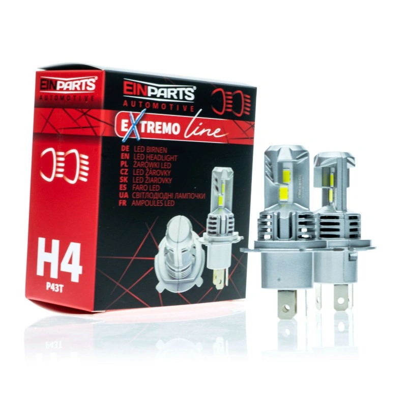 LED Pære H4 Extremo Line 6000K | Canbus 2900 LM - sett 2 stk.
