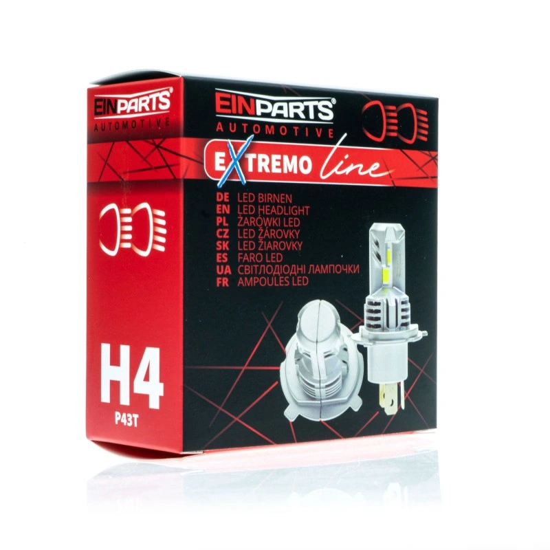 LED Pære H4 Extremo Line 6000K | Canbus 2900 LM - sett 2 stk. – bilde 7