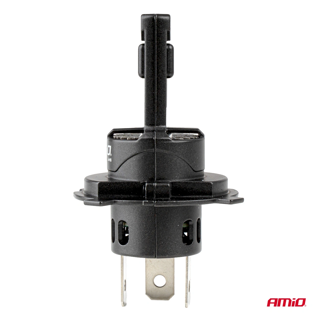 LED Pære H4 / H19 Amio F25 Pro Black Series 6000K │ Full CANbus Plug&Play EasyFit 70W - 5540 lm  - sett 2 stk. – bilde 3
