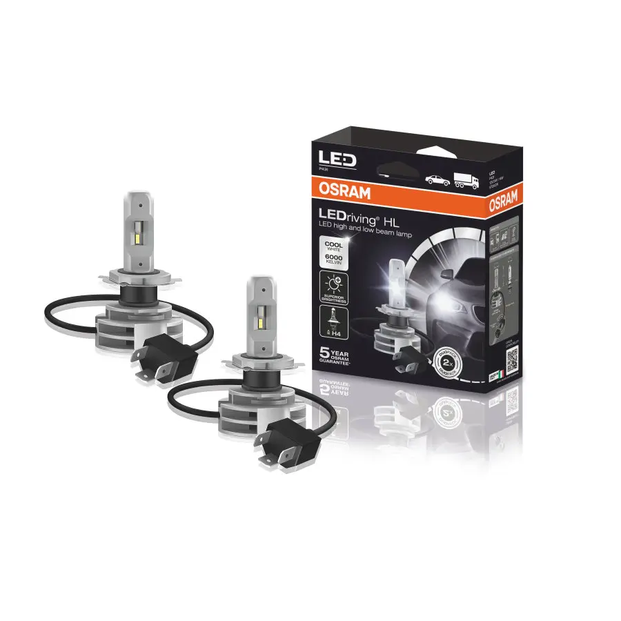 LED Pære H4 Osram LEDriving HL Gen2 - sett 2 stk. Image 2