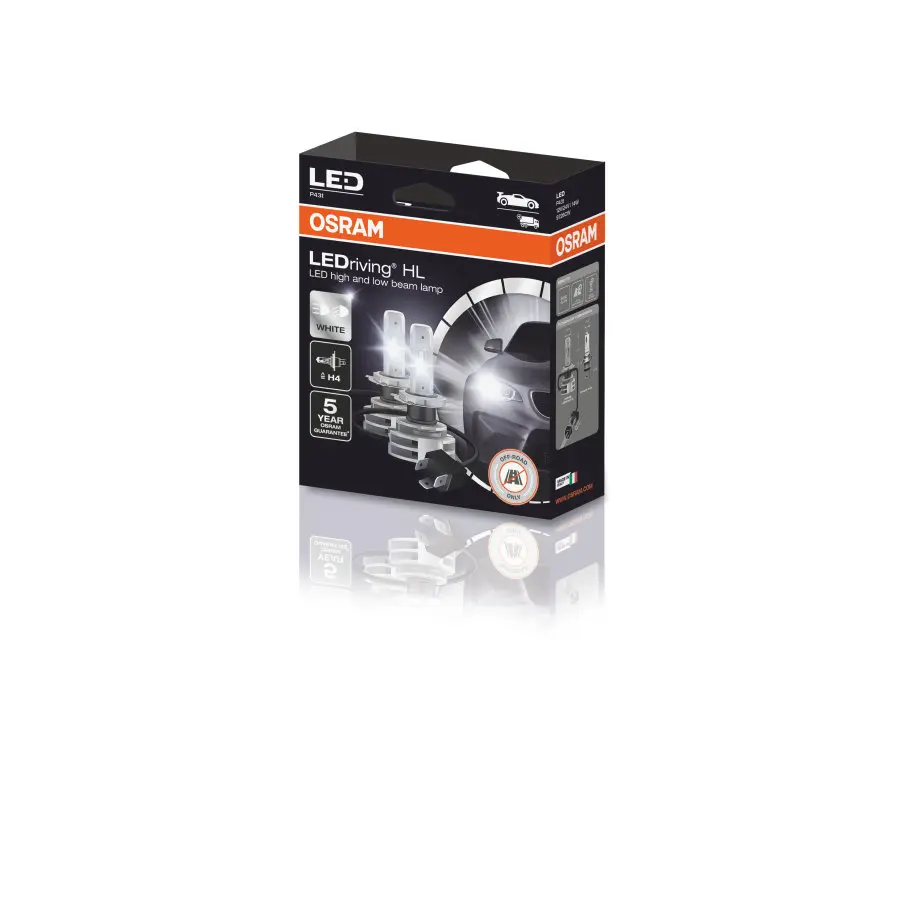 LED Pære H4 Osram LEDriving HL Gen2 - sett 2 stk. Image 3