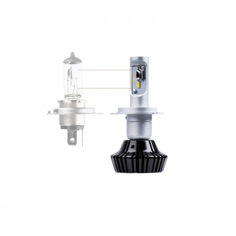 LED Pære H4 PHILIPS Luxeon ZES │ CANbus - sett 2 stk. Image 6