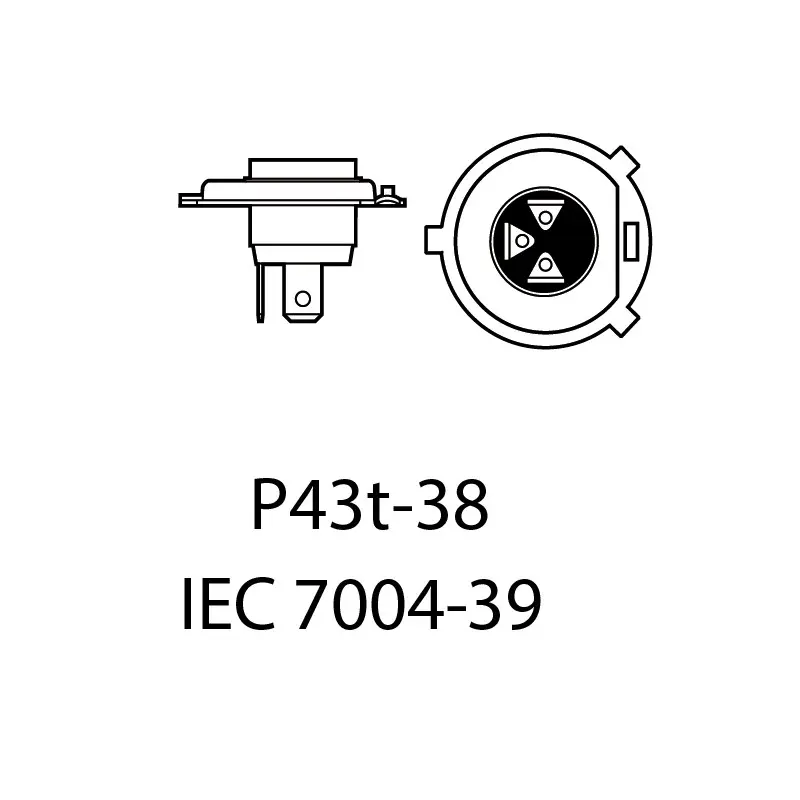 LED Pære H4 PHILIPS Luxeon ZES │ CANbus - sett 2 stk. Image 9