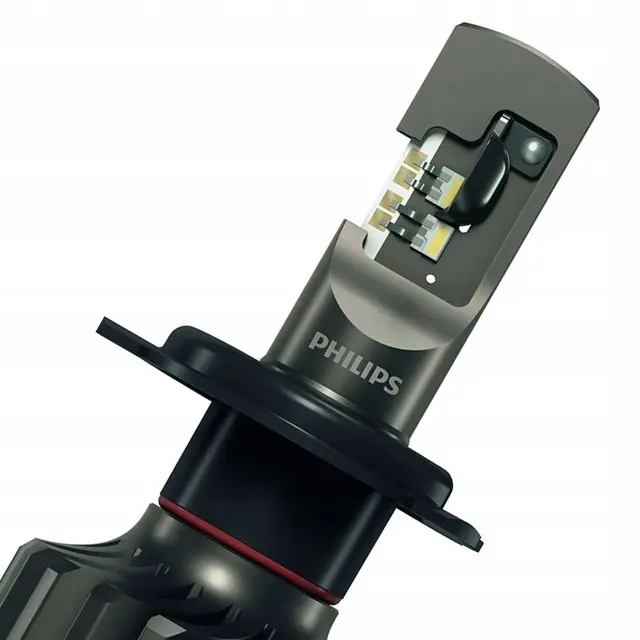 LED Pære H4 Philips Ultinon Pro9000 LED Lumileds - sett 2 stk. Image 4