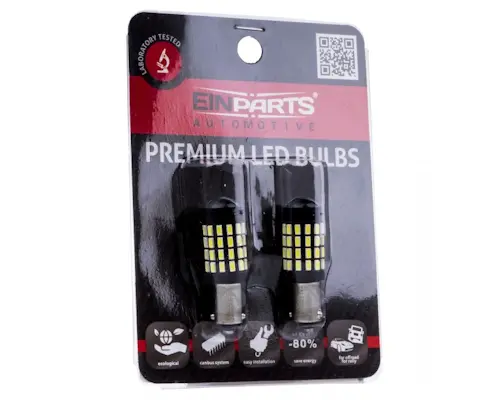 LED Pære H6W │ CANbus - sett 2 stk. Image 1