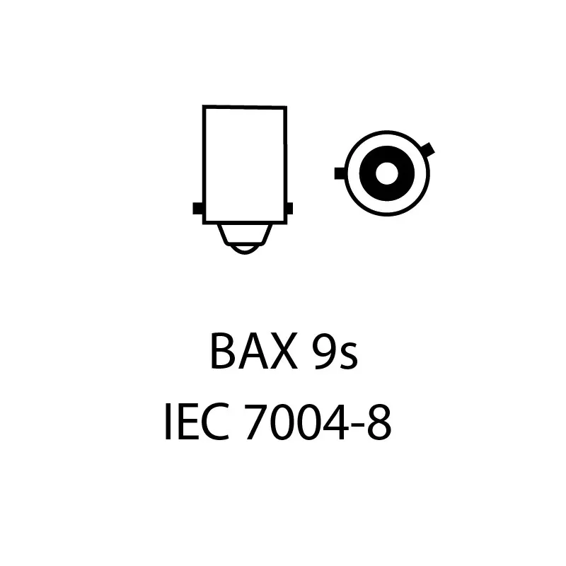 LED Pære H6W │ CANbus - sett 2 stk. Image 9
