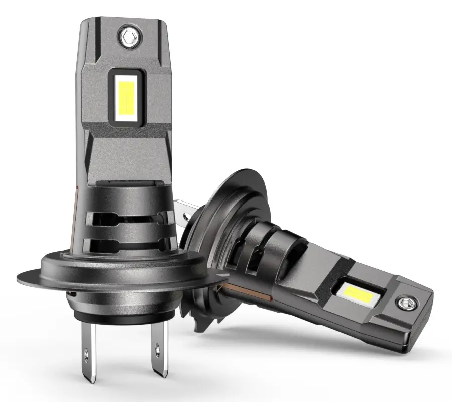 LED Pære H7 CSP i7s® Light Pro 400% │ CANBus Cutomized 7035 CSP Ultra 20k Lumen - sett 2 stk. Image 5