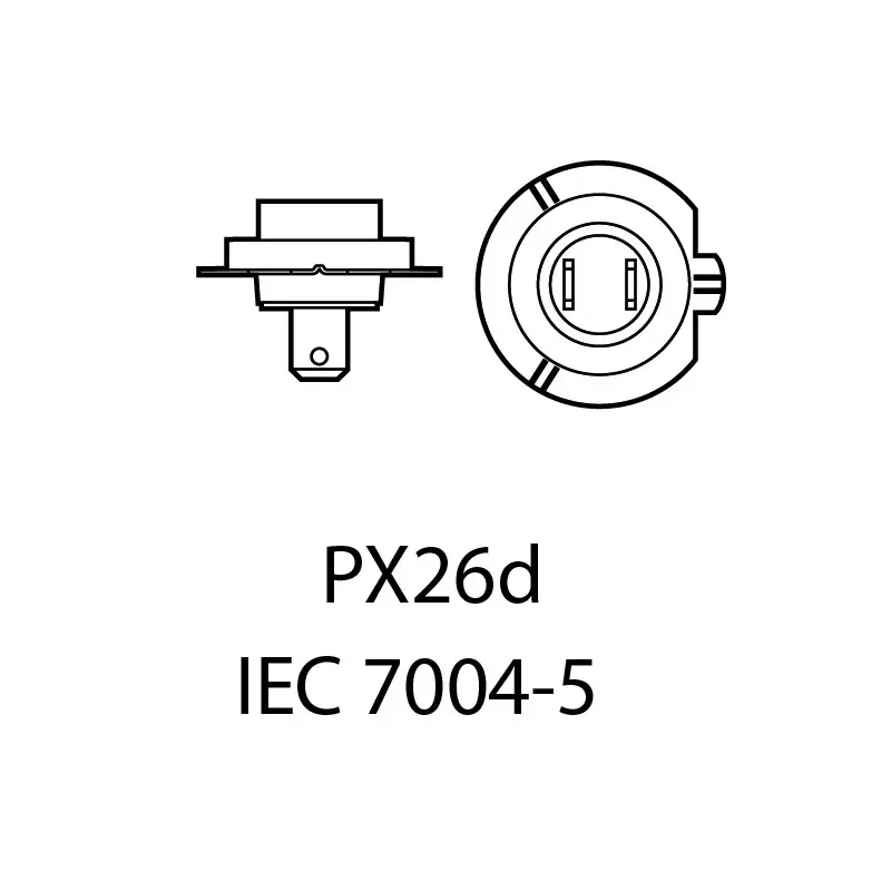LED Pære H7 Flip Chip │ CANbus - sett 2 stk. Image 9
