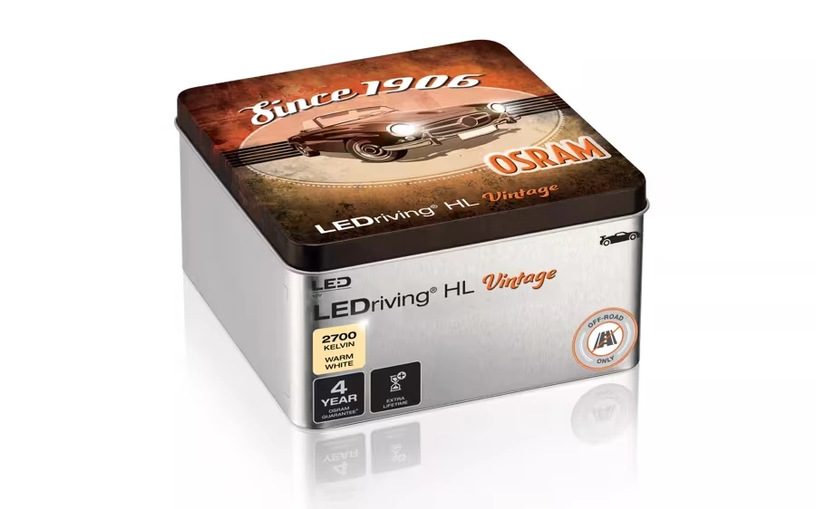 LED Pære H7 / H18 Osram LEDriving HL VINTAGE │ Retro-LED for klassiske biler +300 % lysstyrke - sett 2 stk. – bilde 2