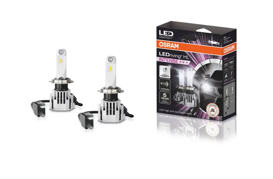 LED Pære H7 / H18Osram LEDriving HL Intense +350%  - sett 2 stk. Image 1