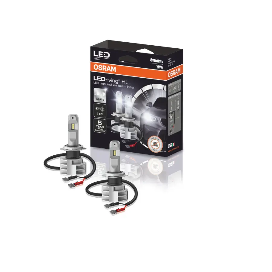 LED Pære H7 Osram LEDriving HL Gen2 - sett 2 stk. Image 2
