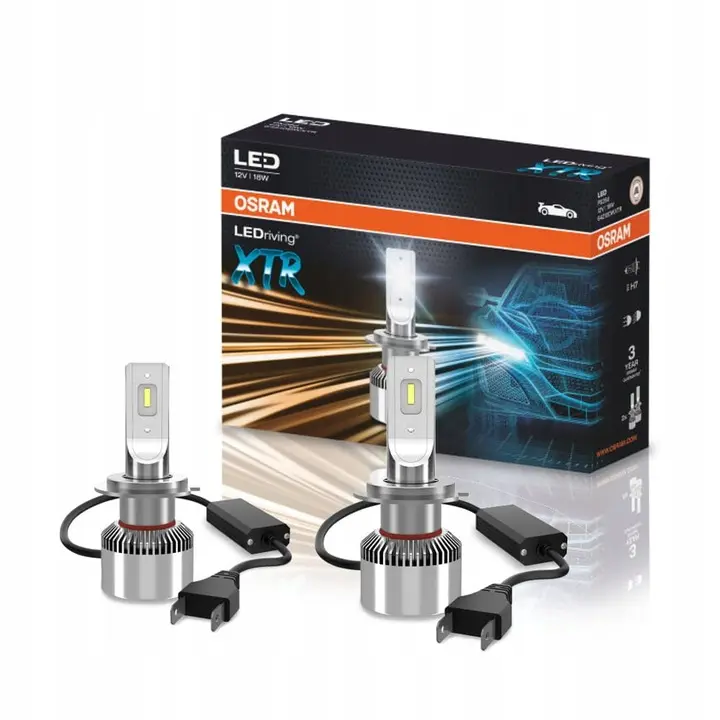 LED Pære H7 Osram LEDriving XTR - sett 2 stk. Image 1