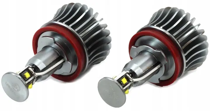 LED Pære H8 BMW Angel Eyes 20W  - sett 2 stk. │ Gold SMD High Power 5600K Image 2