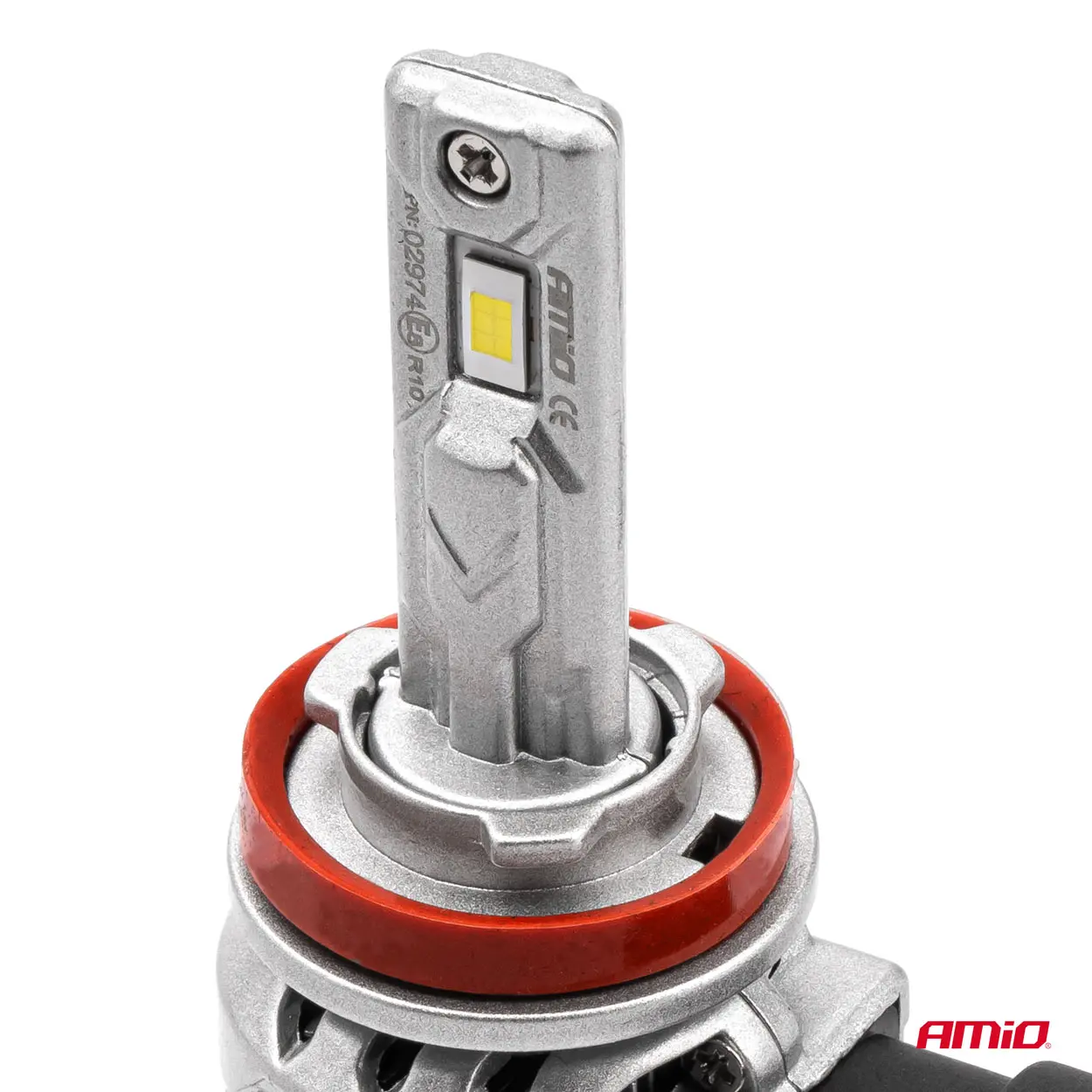 LED Pære H8 / H9 / H11 AMiO X2 Series +400% │ CANbus - sett 2 stk. – bilde 2