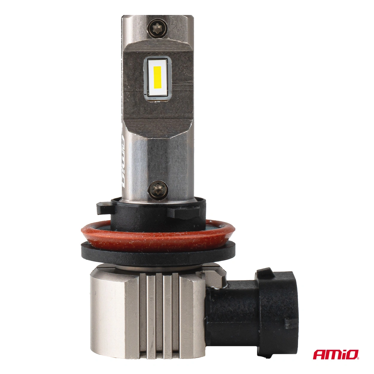 LED Pære H8 / H9 / H11 / H16 AMiO H25 Series CSP Chip LED 6000K │ CANbus Plug&Play EasyFit  - sett 2 stk. – bilde 6