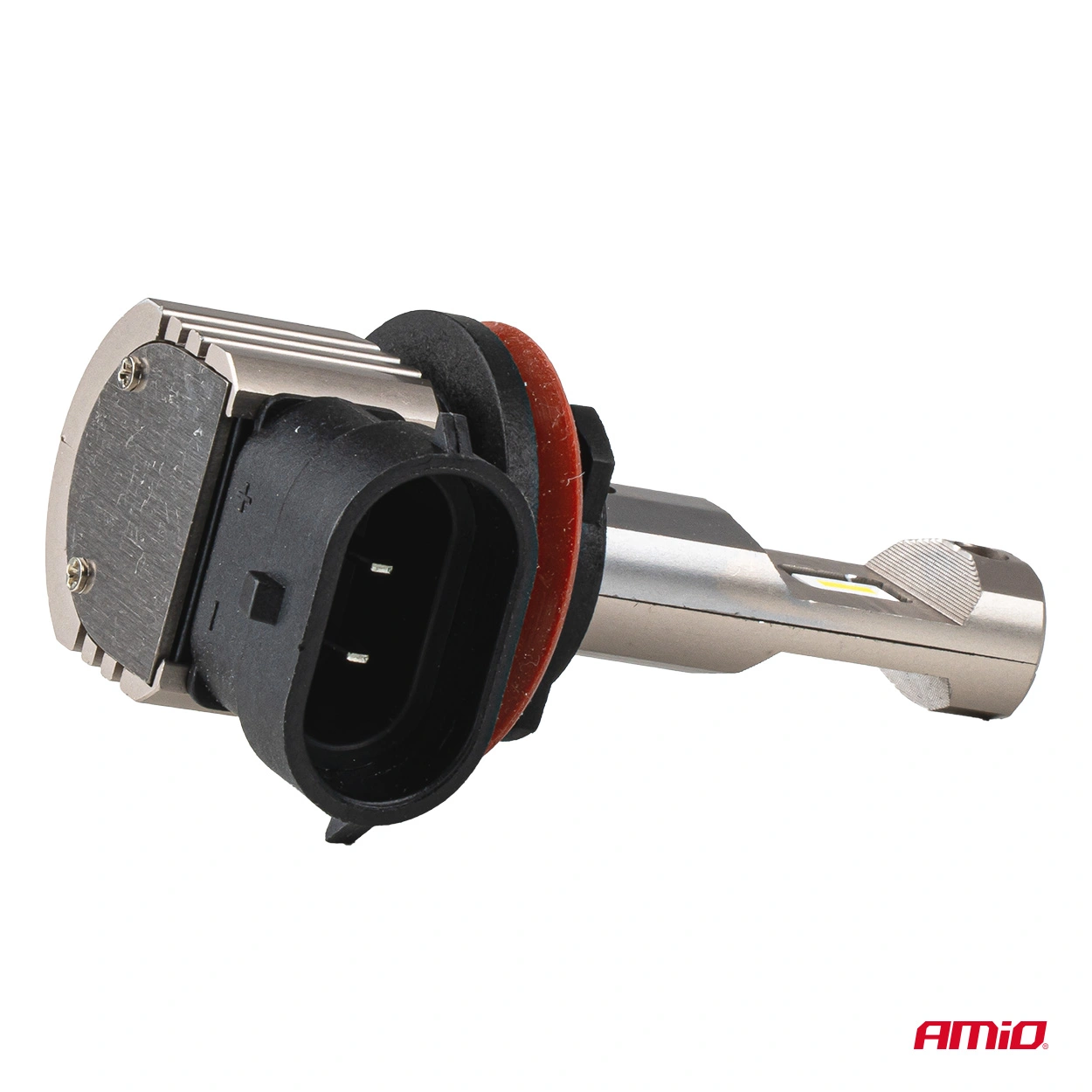 LED Pære H8 / H9 / H11 / H16 AMiO H25 Series CSP Chip LED 6000K │ CANbus Plug&Play EasyFit  - sett 2 stk. – bilde 8