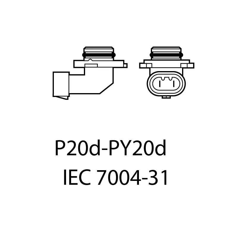 LED Pære HB3 Flip Chip │ CANbus - sett 2 stk. Image 13