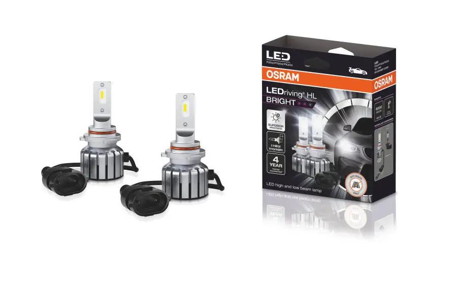 LED Pære HB3 / H10 / HIR1 Osram LEDriving HL Bright +300%  - sett 2 stk.