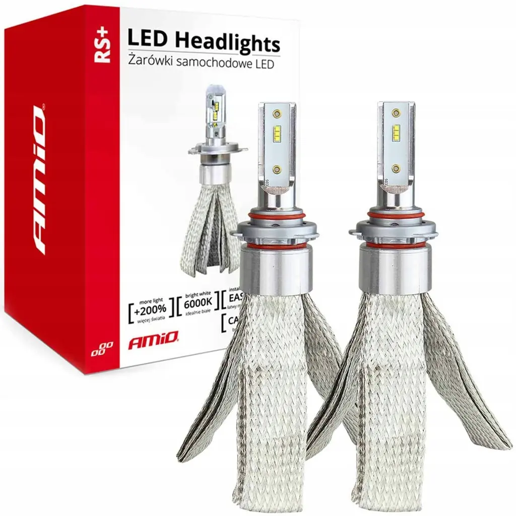 LED Pære HB3 Mini RS+ Slim Series 9005 │ CANbus - sett 2 stk.