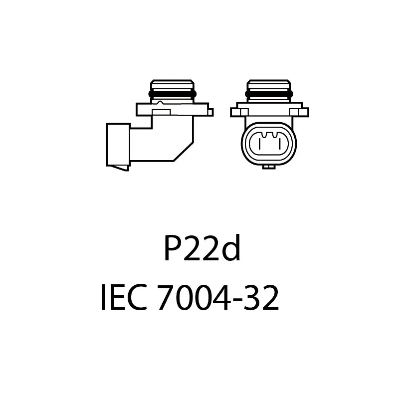 LED Pære HB4 Flip Chip 6000K - sett 2 stk. Image 6