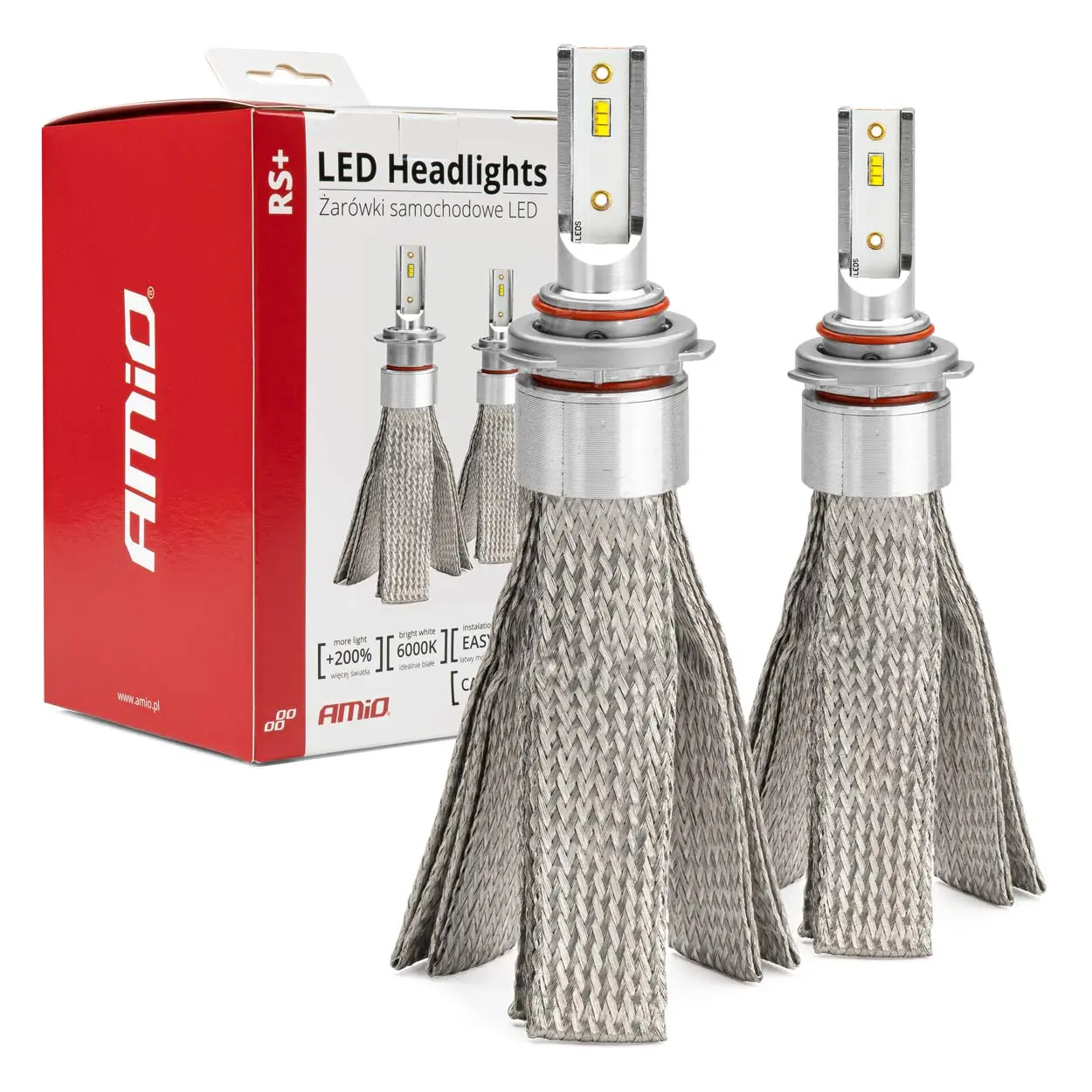 LED Pære HB4 Mini RS+ Slim Series 9006 │ CANbus - sett 2 stk. Image 1