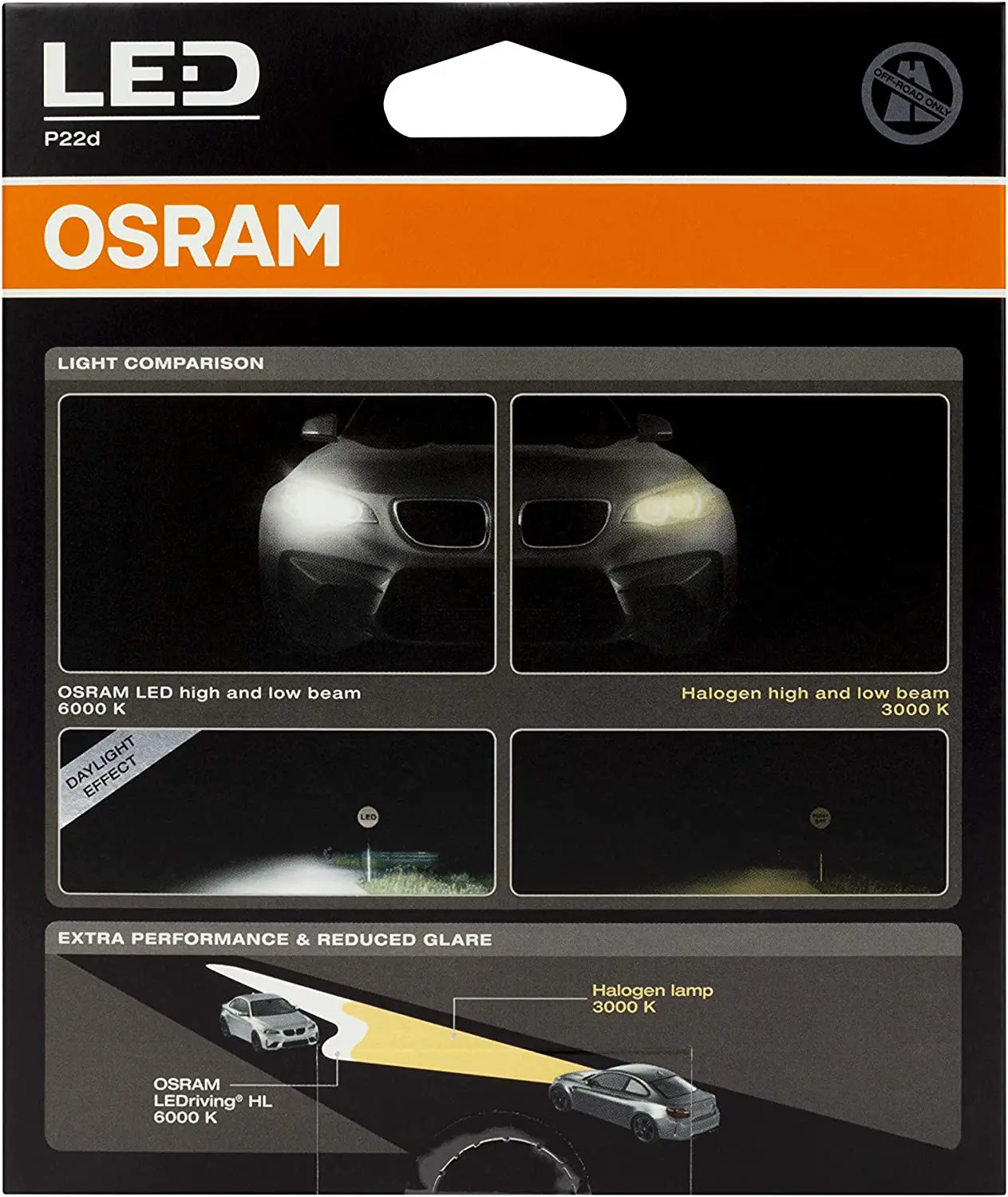 LED Pære HB4 Osram LEDriving HL Gen2 - sett 2 stk. – bilde 6
