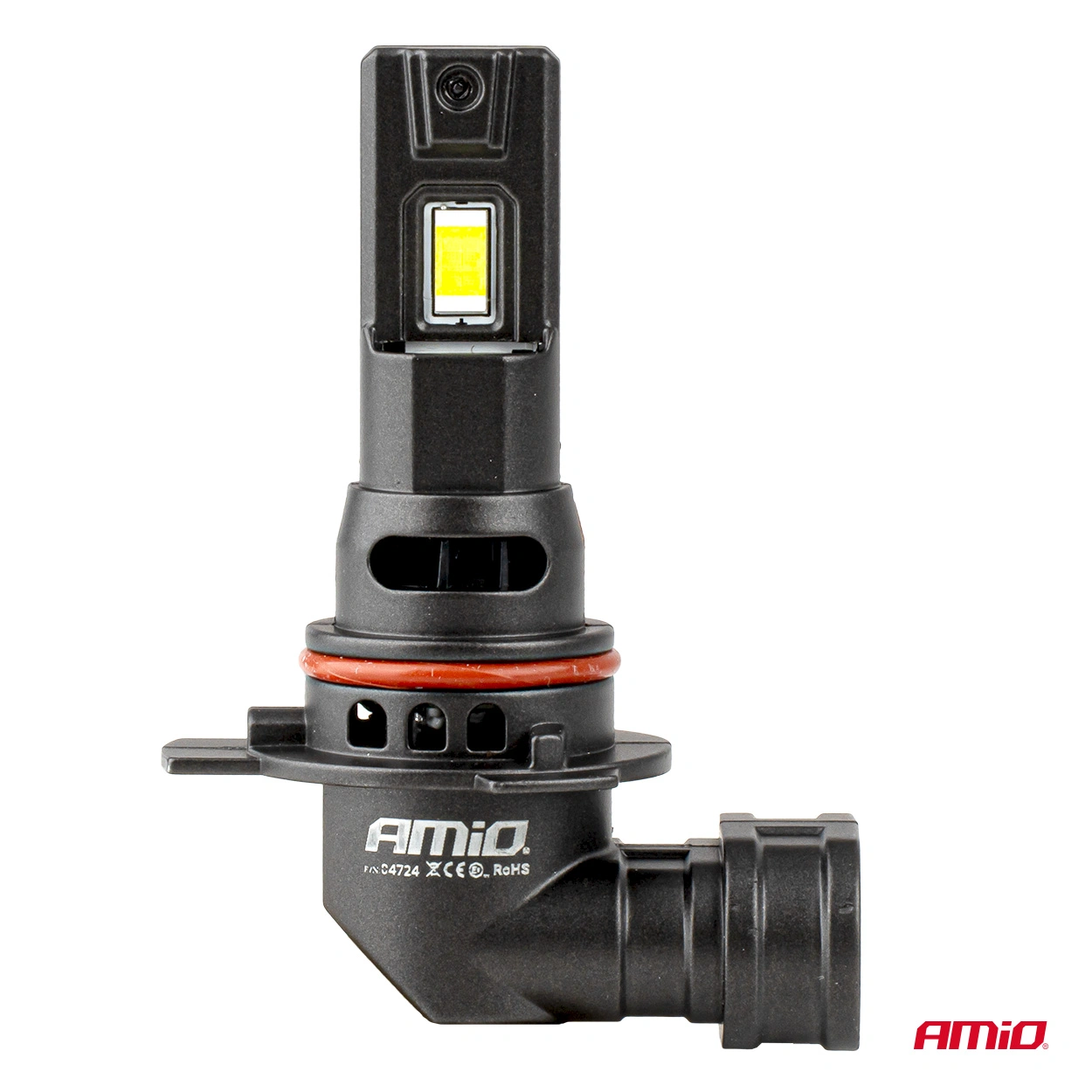 LED Pære HIR2 Amio F25 Pro Black Series 6000K │ Full CANbus Plug&Play EasyFit 68W - 7646 lm  - sett 2 stk. – bilde 2