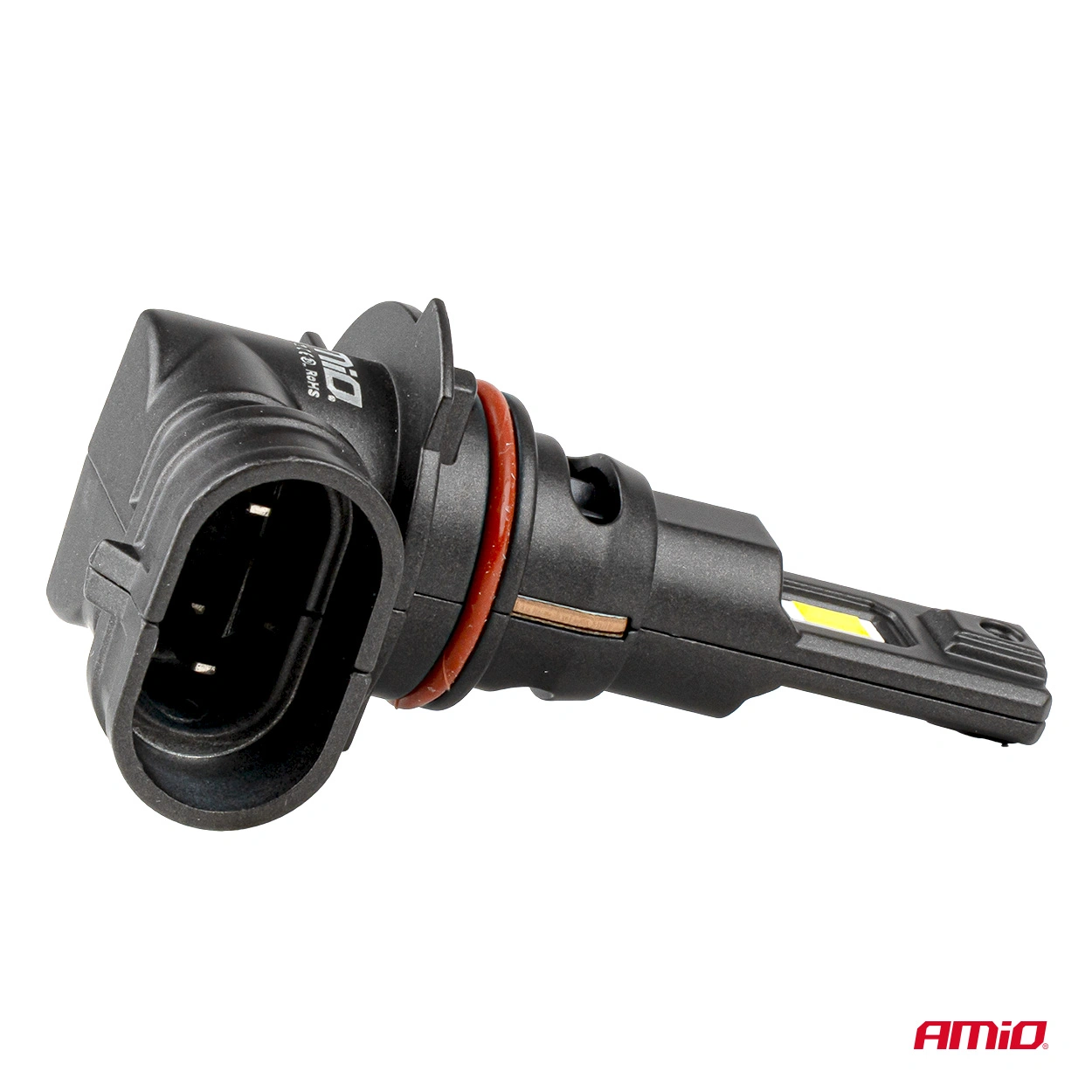 LED Pære HIR2 Amio F25 Pro Black Series 6000K │ Full CANbus Plug&Play EasyFit 68W - 7646 lm  - sett 2 stk. – bilde 4