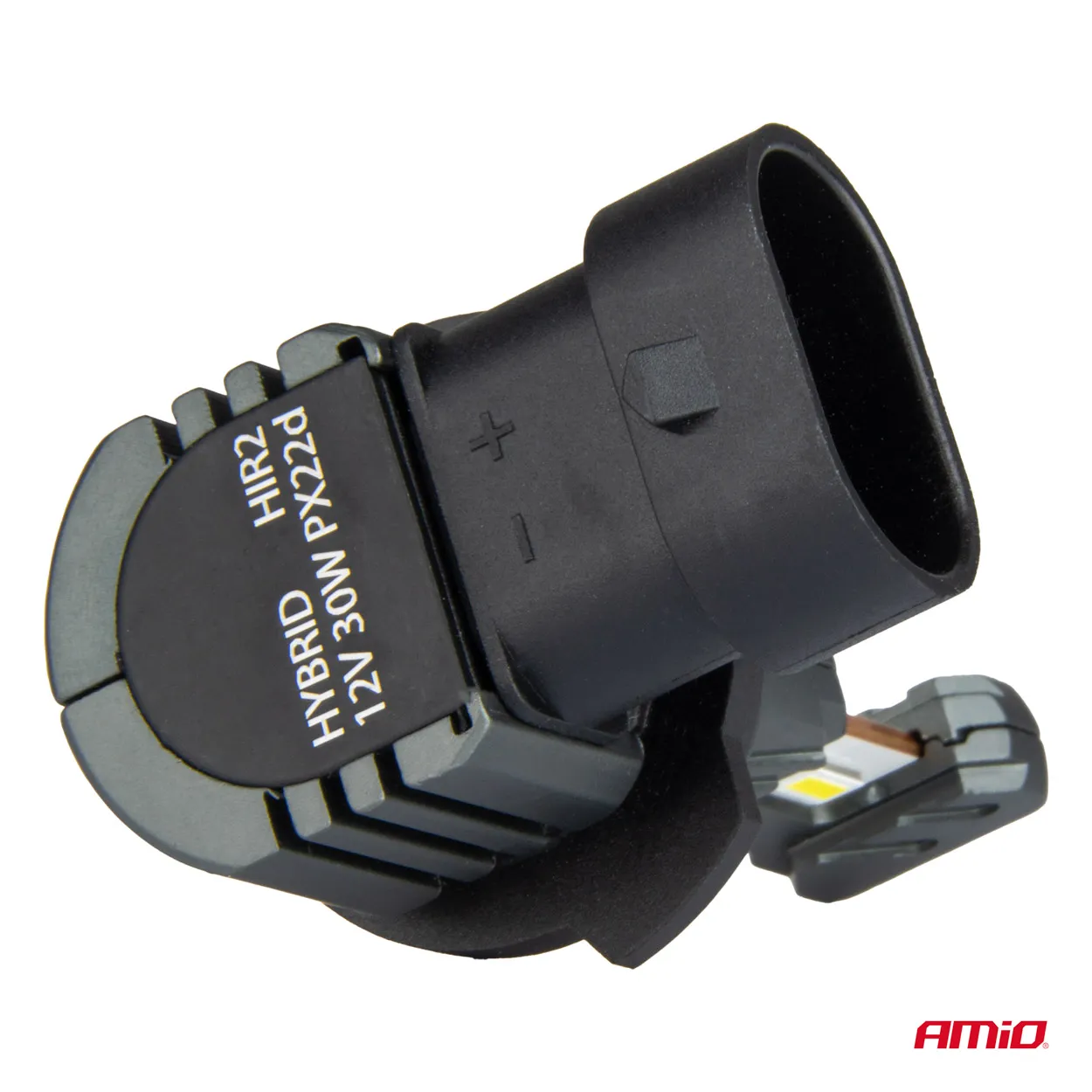 LED Pære HIR2 AMiO Hybrid Series CSP Chip LED 6000K │ CANbus Plug&Play EasyFit - sett 2 stk. – bilde 3